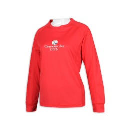T956 訂製紅色印花logo T恤 高爾夫球 公開賽 職員制服 T恤生產商    紅色 T956 訂製紅色印花logo T恤 高爾夫球 公開賽 職員制服 T恤生產商    紅色